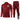 Conjunto Agasalho Treino Internacional 24/25 - Vermelho Escuro